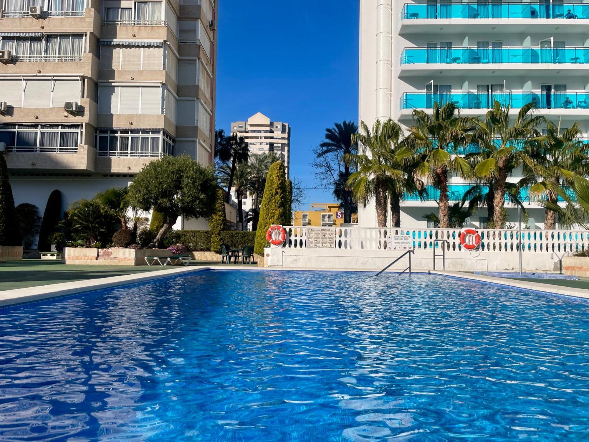 Apartamento Torre Domo 貝尼多姆 外观 照片